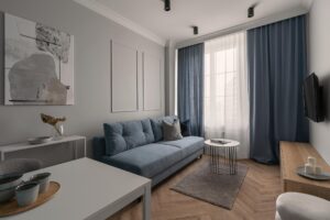 Apartament z 1 sypialnią B414 Blue Velvet