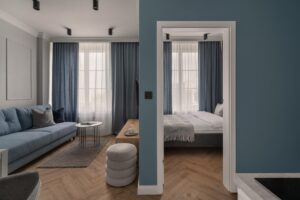 Apartament z 1 sypialnią B414 Blue Velvet