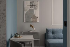 Detale w Apartamencie z 1 sypialnią B414 Blue Velvet