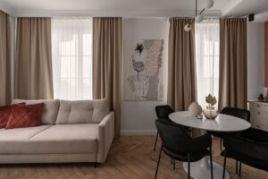 Apartament z 1 sypialnią B417 Carmine Red