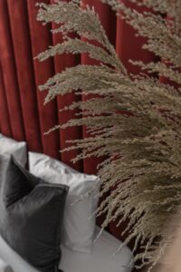 Zamykana sypialnia w Apartamencie z 1 sypialnią B425 Carmine Red
