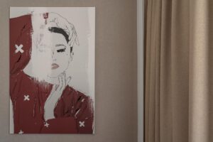 Detale w Apartamencie z 1 sypialnią B425 Carmine Red