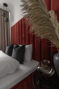 Detale w Apartamencie z 1 sypialnią B425 Carmine Red