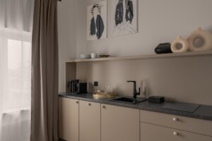 Aneks kuchenny w Apartamencie B513 Gentleman Blue