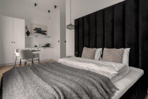 Łóżko w Apartamencie STANDARD B511 Chic Gray