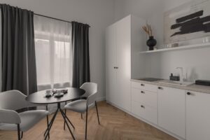 Aneks kuchenny w Apartamencie STANDARD B511 Chic Gray
