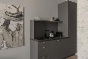 Aneks kuchenny w Apartamencie SUPERIOR B416 Minty Green